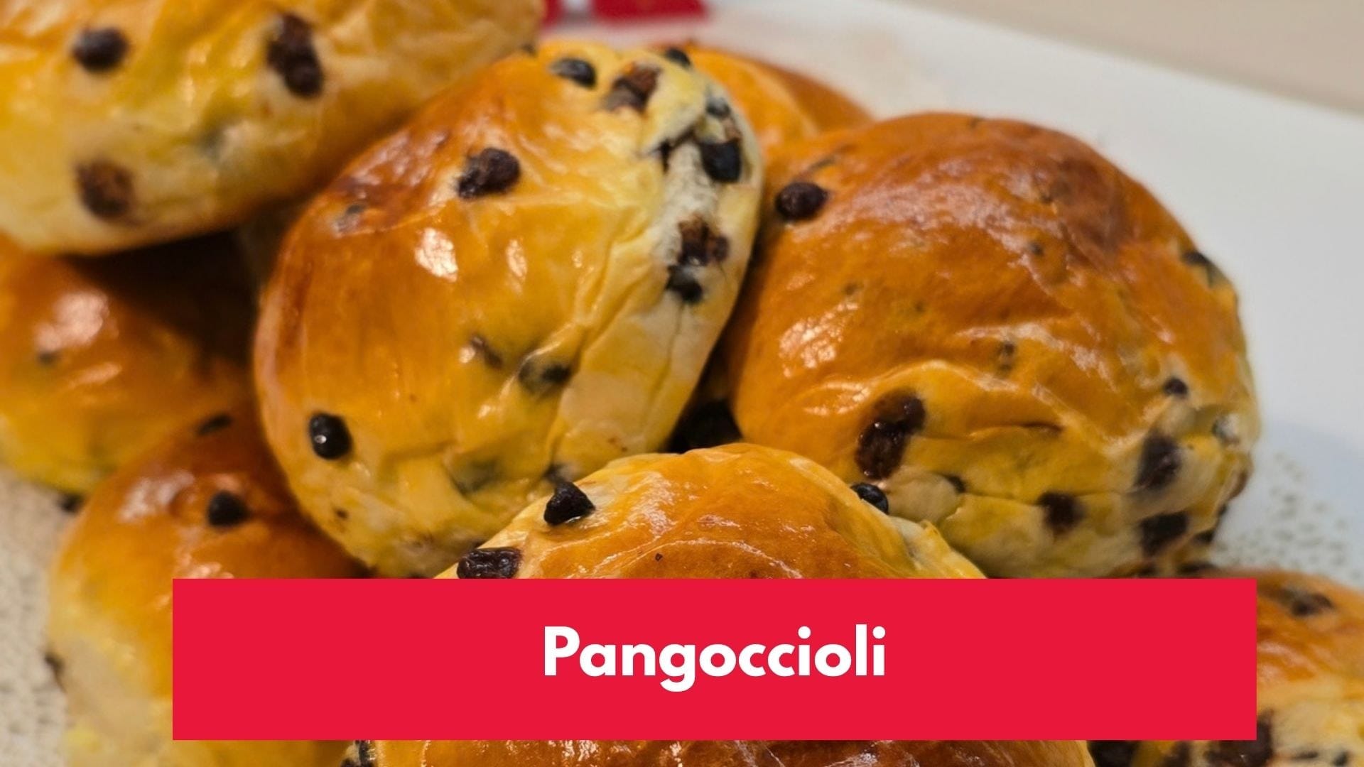 Pangoccioli fatti in casa con gocce di cioccolato